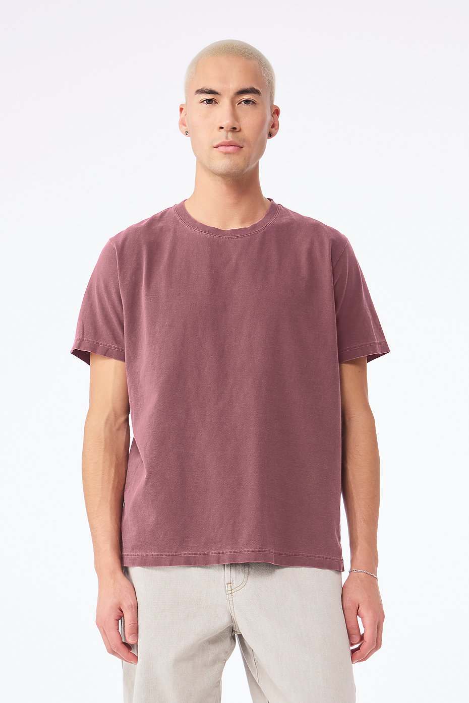 Blank Label Studios Bella + Canvas - Tee 4810GD Washed Maroon blank garment - ready for DTG & embroidery