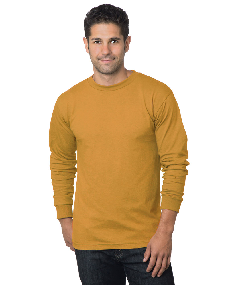 Blank Label Studios BLS - Long Sleeve Tee 1506 Gold blank garment - ready for DTG & embroidery
