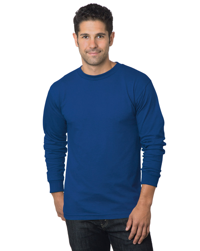 Blank Label Studios BLS - Long Sleeve Tee 1506 Royal Blue blank garment - ready for DTG & embroidery