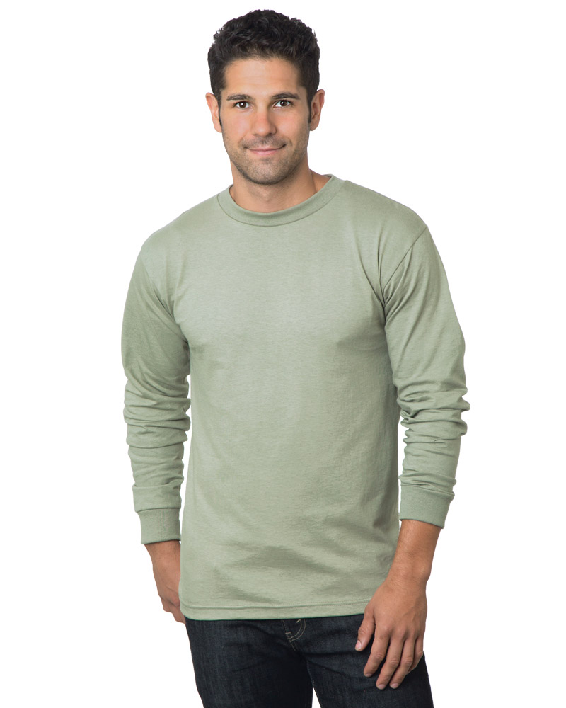 Blank Label Studios BLS - Long Sleeve Tee 1506 Safari blank garment - ready for DTG & embroidery