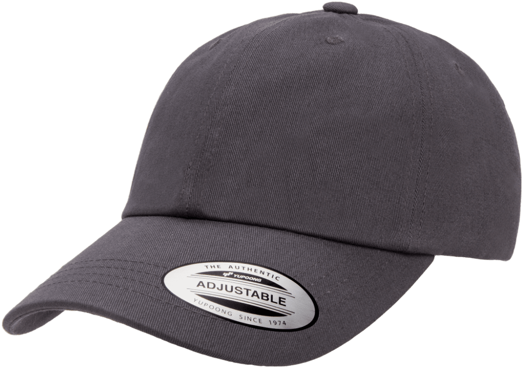 Blank Label Studios Yupoong - Hat 6245CM Dark Grey blank garment - ready for DTG & embroidery