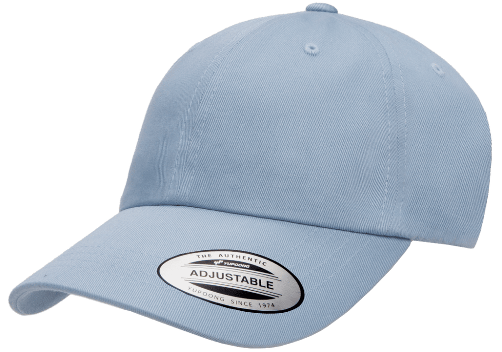 Blank Label Studios Yupoong - Hat 6245CM Light Blue blank garment - ready for DTG & embroidery