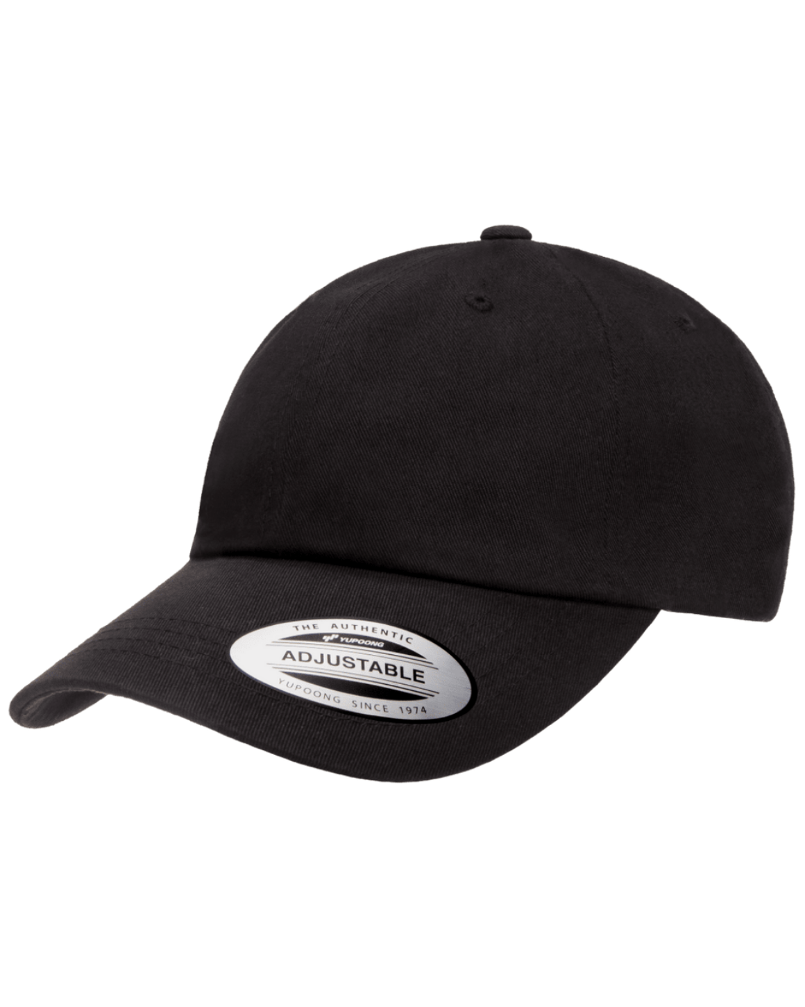 Blank Label Studios Yupoong - Hat 6245CM Black blank garment - ready for DTG & embroidery