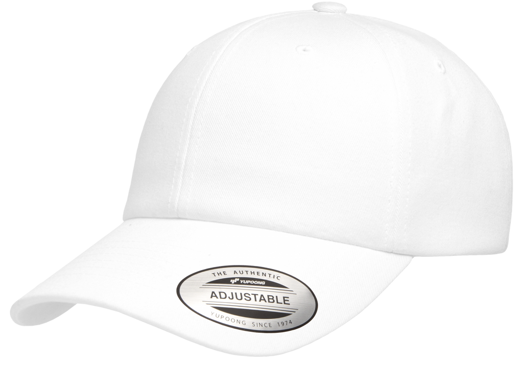 Blank Label Studios Yupoong - Hat 6245EC White blank garment - ready for DTG & embroidery