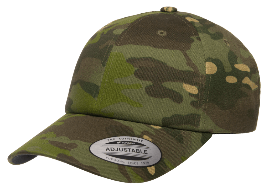 Blank Label Studios Yupoong - Hat 6245MC MultiCam Tropic blank garment - ready for DTG & embroidery