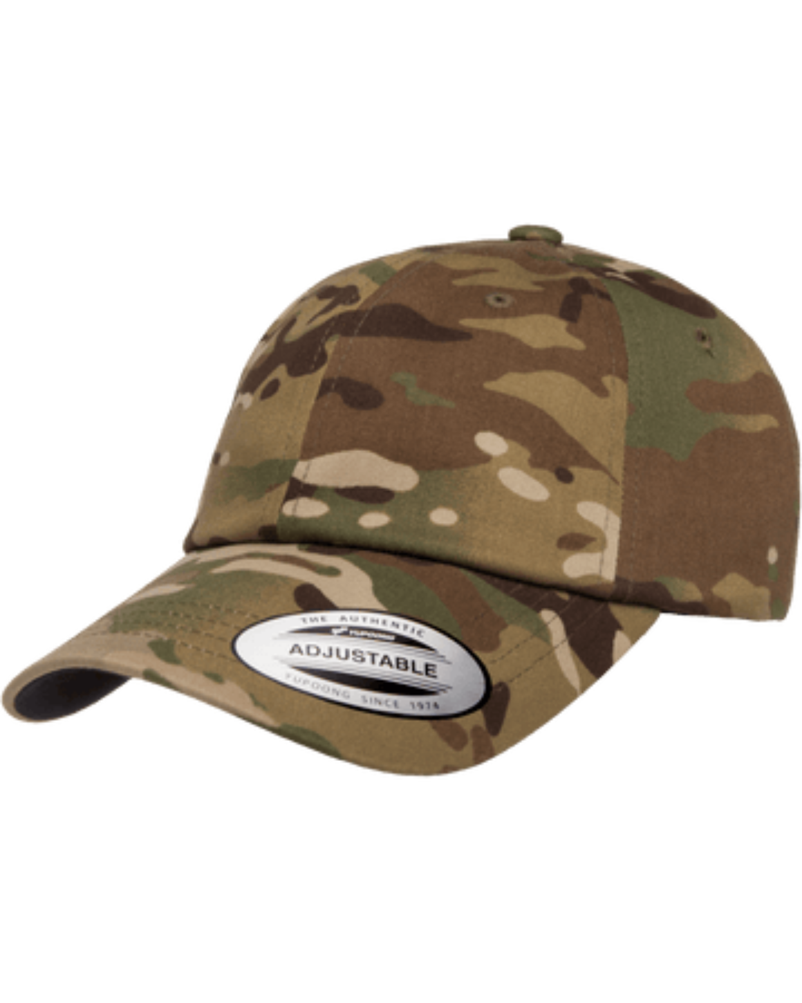 Blank Label Studios Yupoong - Hat 6245MC MultiCam blank garment - ready for DTG & embroidery