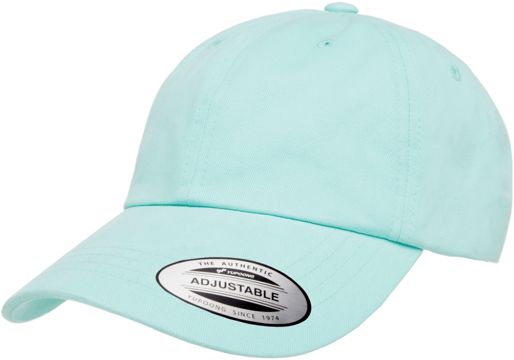 Blank Label Studios Yupoong - Hat 6245PT Diamond Blue blank garment - ready for DTG & embroidery