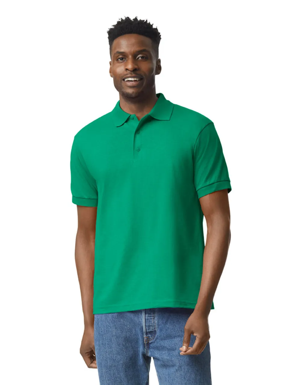 Blank Label Studios Gildan - Polo 8800 Kelly Green blank garment - ready for DTG & embroidery