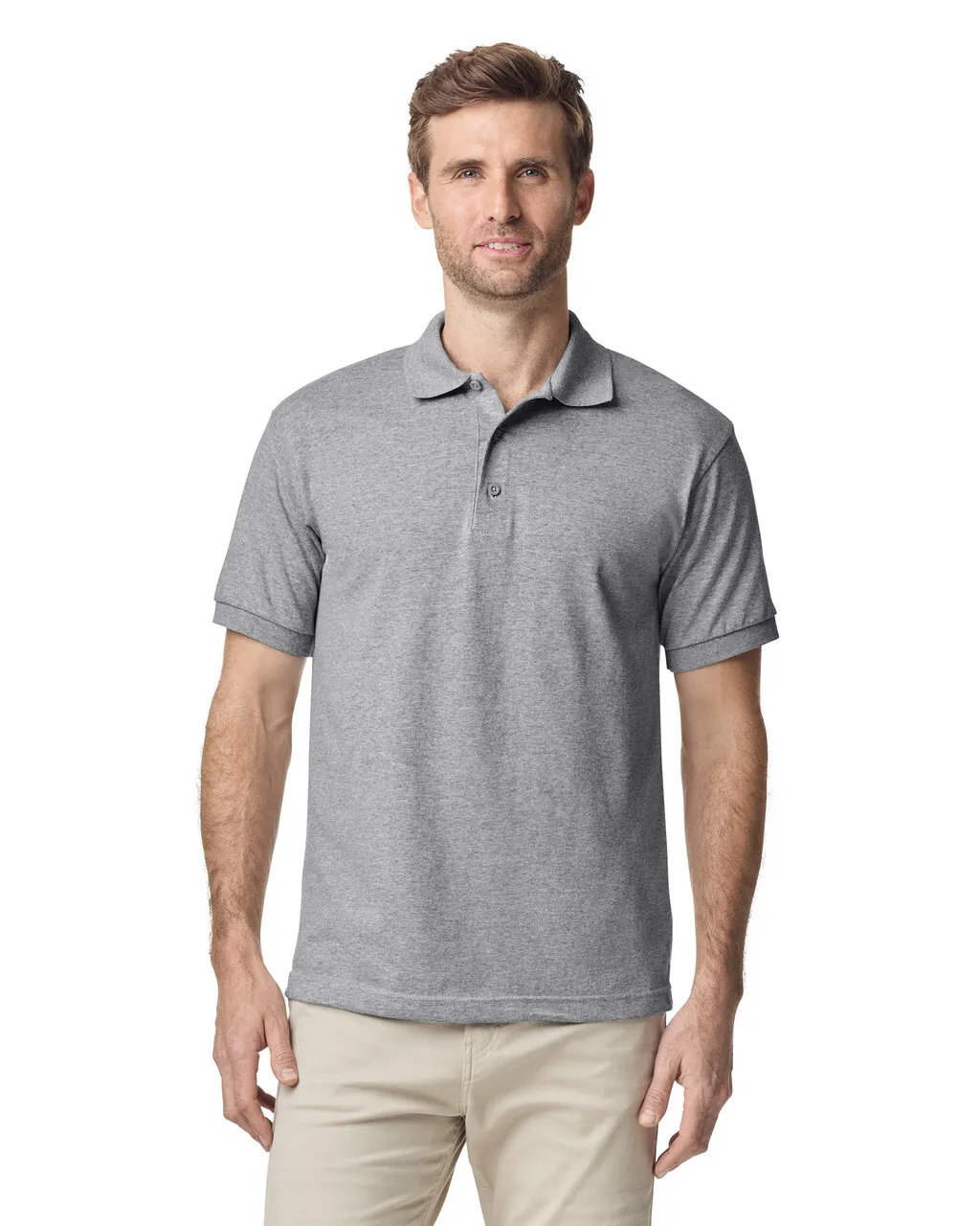 Blank Label Studios Gildan - Polo 8800 Sport Grey blank garment - ready for DTG & embroidery