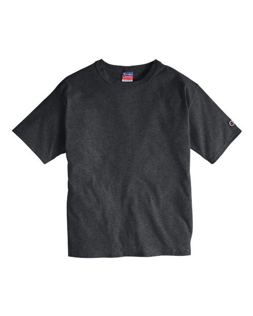 Blank Label Studios Champion - Tee T105 Charcoal Heather blank garment - ready for DTG & embroidery