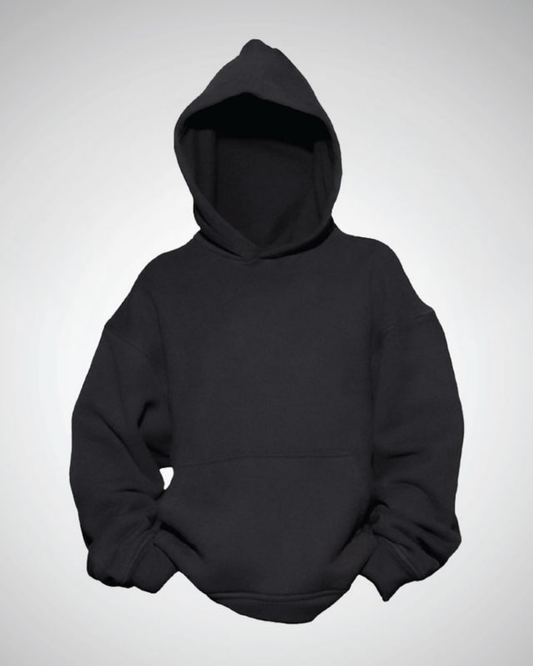 Blank Label Studios BLS - Hoodie 1706 Off Black blank garment - ready for DTG & embroidery