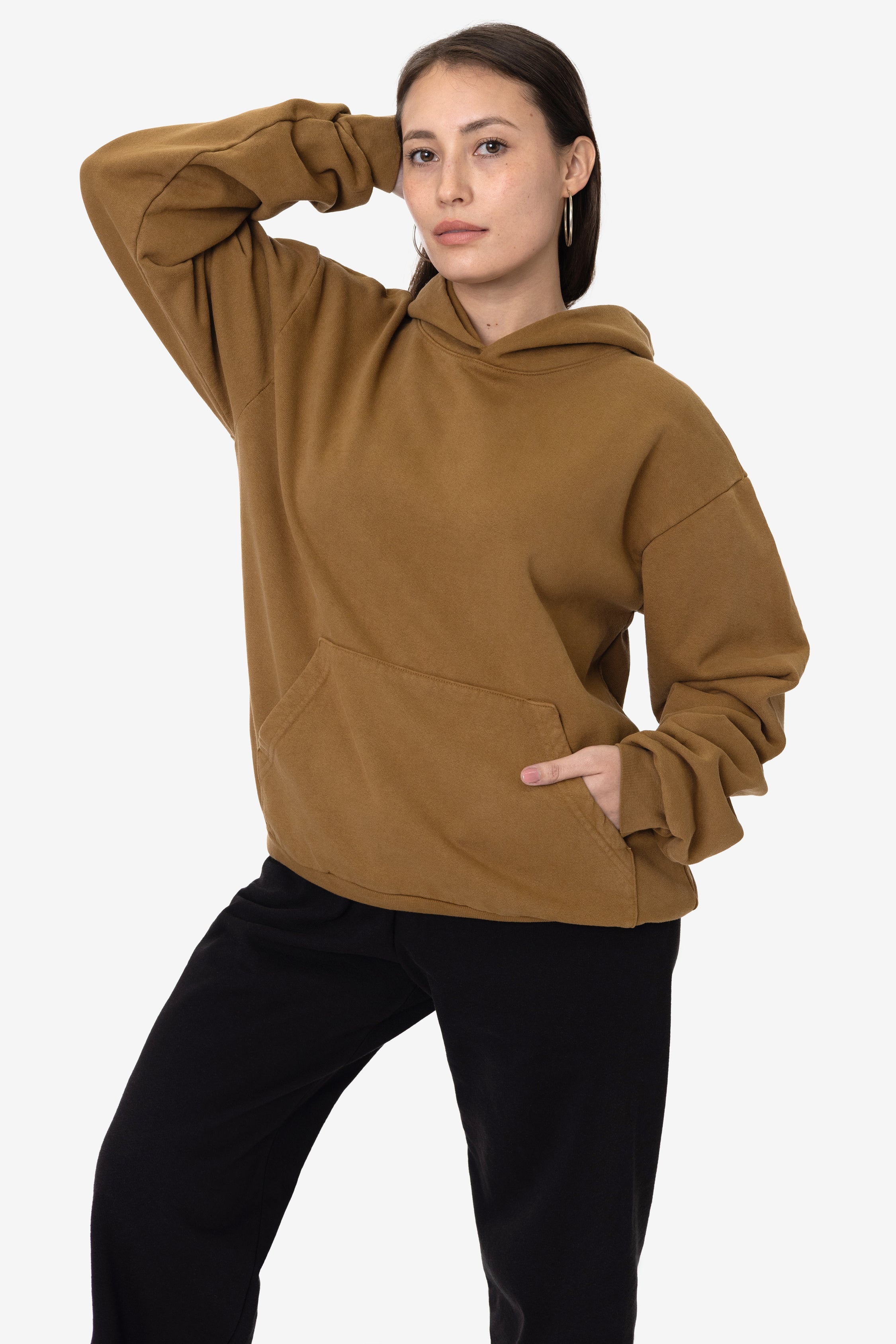 Blank Label Studios Los Angeles Apparel - Hoodie HF09GD Brass blank garment - ready for DTG & embroidery