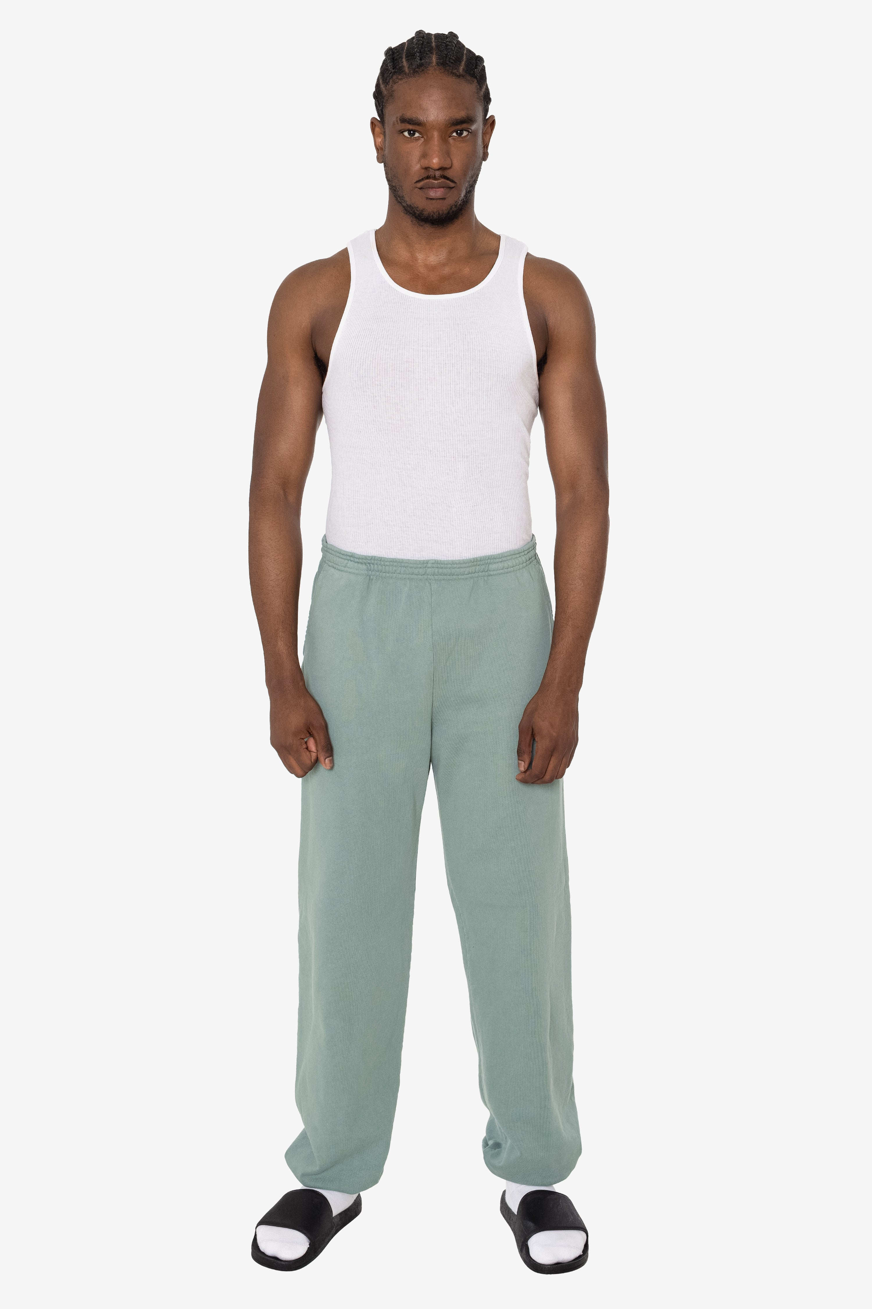 Blank Label Studios Los Angeles Apparel - Sweatpants HF04GD Atlantic Green blank garment - ready for DTG & embroidery