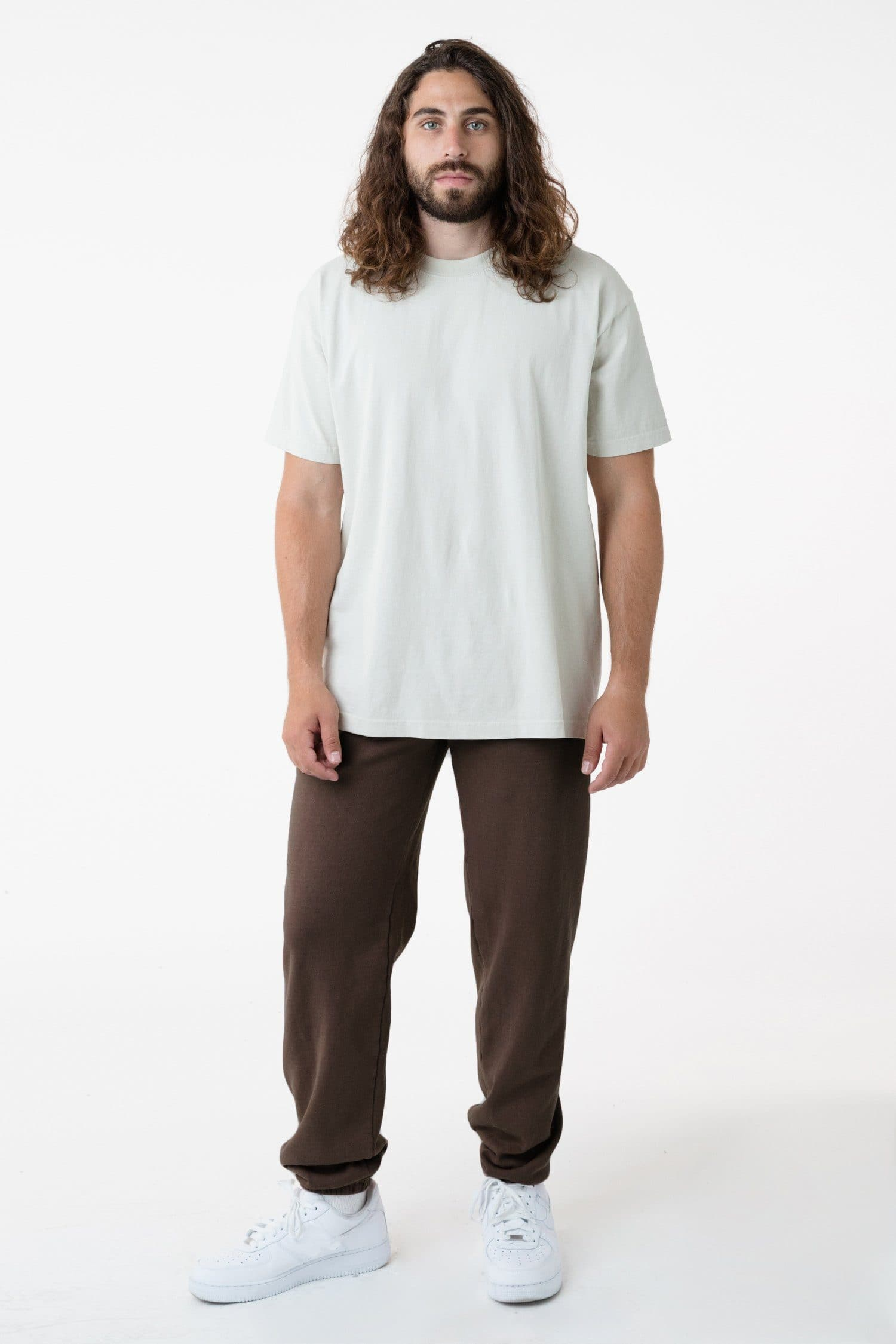 Blank Label Studios Los Angeles Apparel - Sweatpants HF04GD Chocolate blank garment - ready for DTG & embroidery