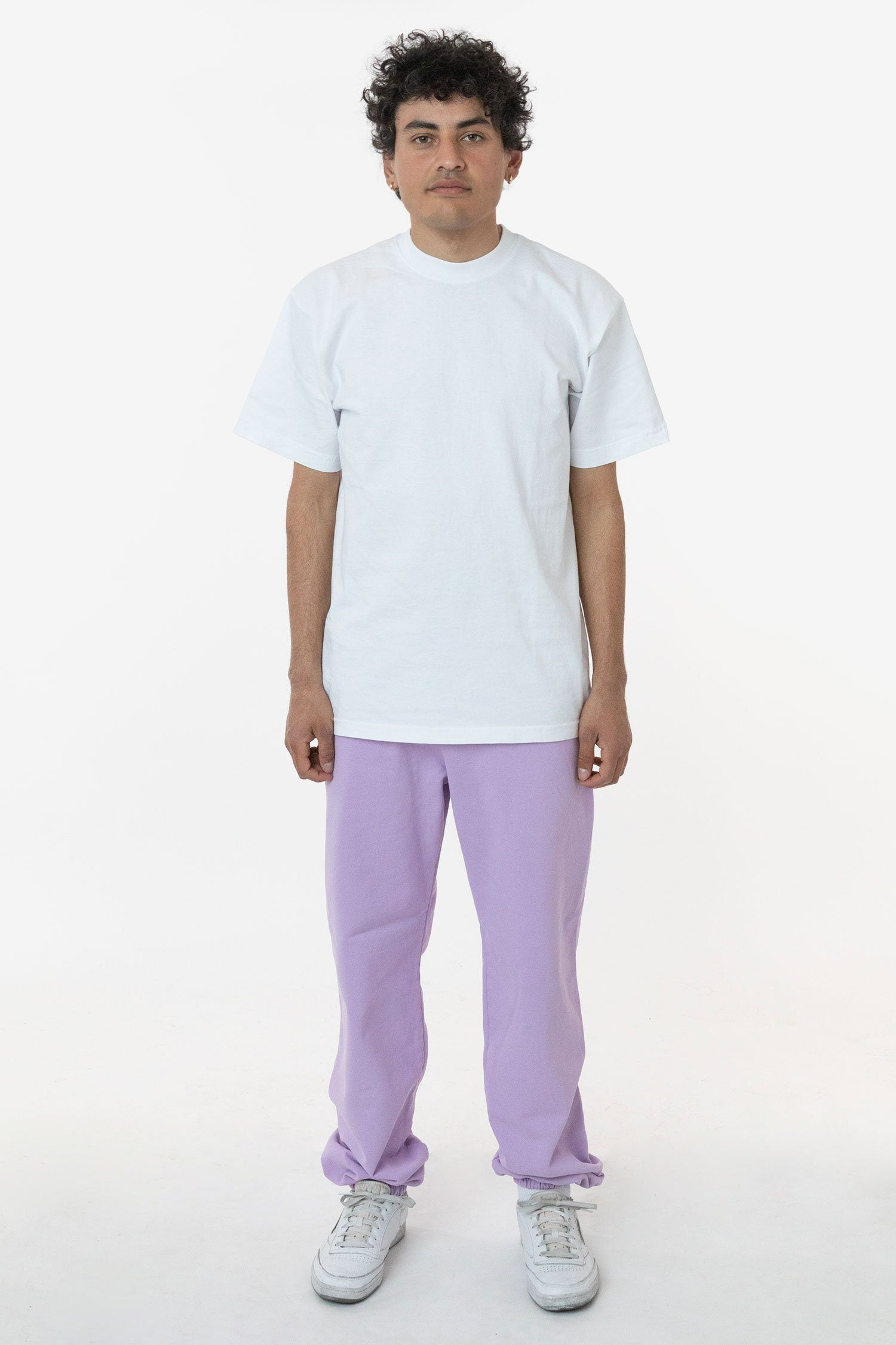 Blank Label Studios Los Angeles Apparel - Sweatpants HF04GD Lavender blank garment - ready for DTG & embroidery
