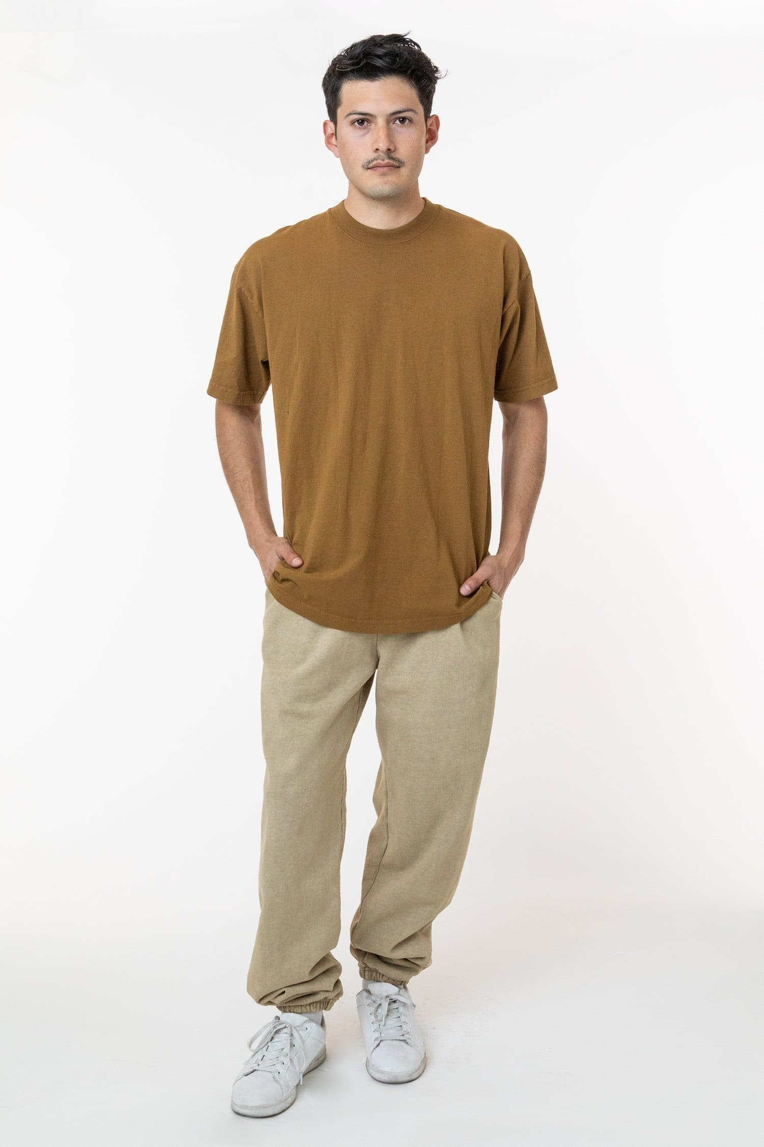 Blank Label Studios Los Angeles Apparel - Sweatpants HF04GD Mushroom blank garment - ready for DTG & embroidery