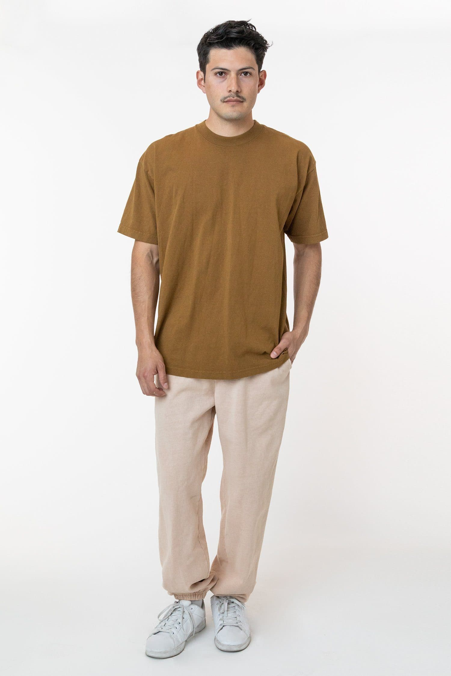 Blank Label Studios Los Angeles Apparel - Sweatpants HF04GD Rose Quartz blank garment - ready for DTG & embroidery