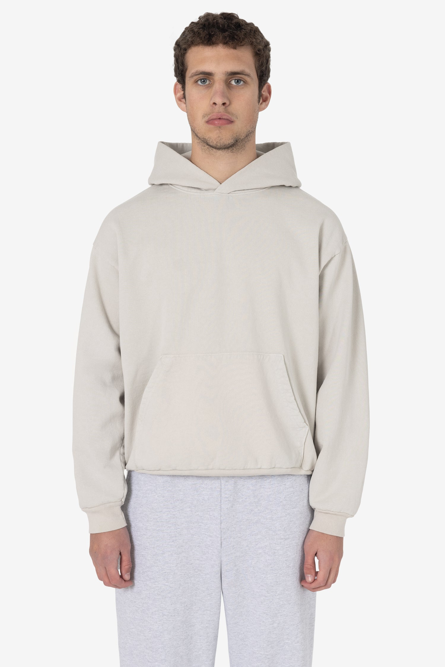 Blank Label Studios Los Angeles Apparel - Hoodie HF09GD Creme blank garment - ready for DTG & embroidery
