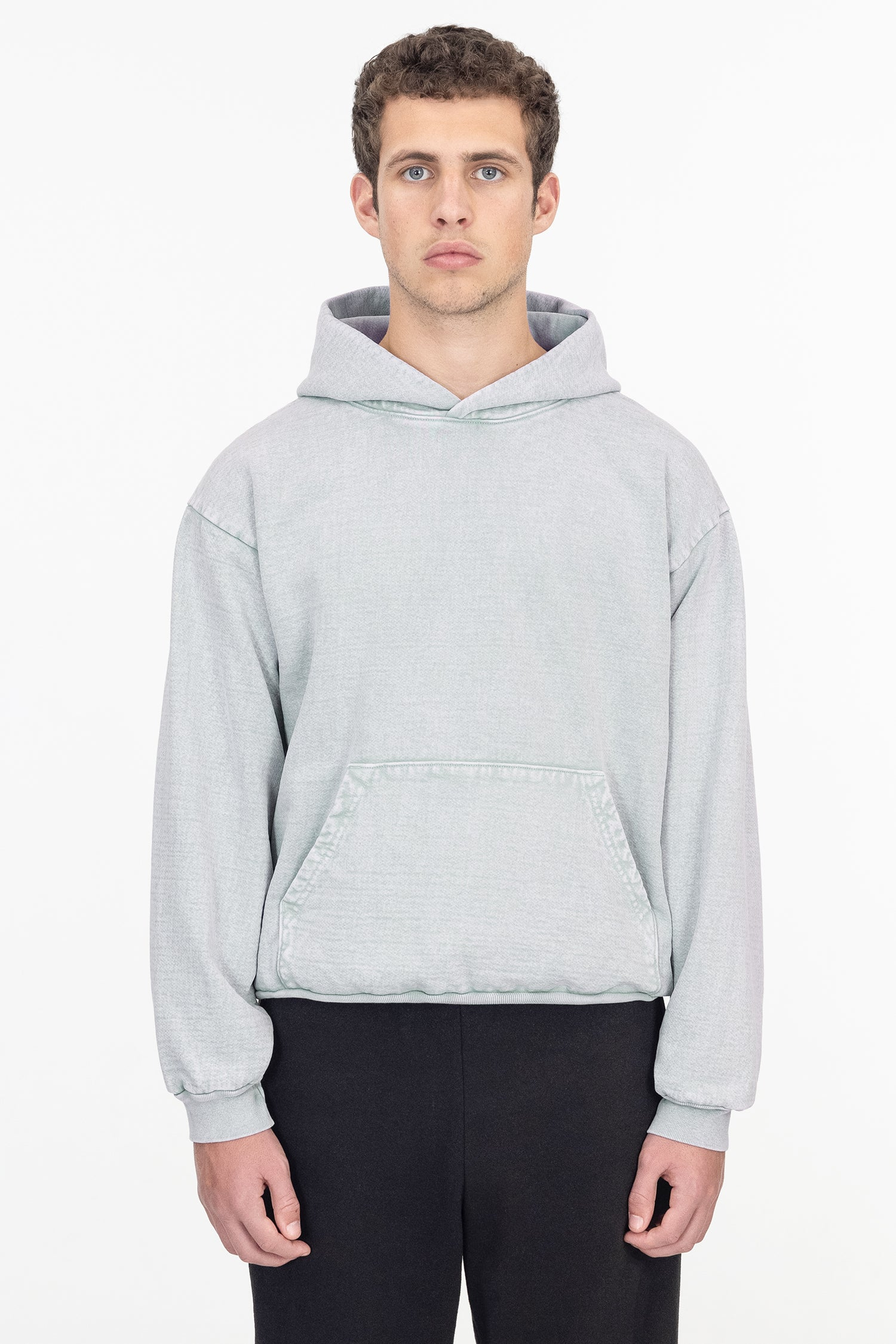 Blank Label Studios Los Angeles Apparel - Hoodie HF09GD Ice Grey blank garment - ready for DTG & embroidery