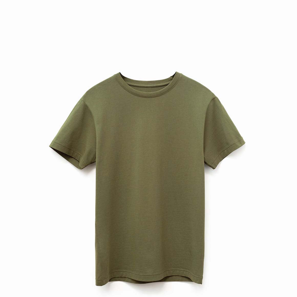 Blank Label Studios BLS - Supima Tee 1415 Military Olive blank garment - ready for DTG & embroidery