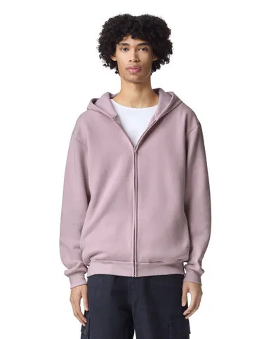 Blank Label Studios American Apparel - Zip Up Hoodie RF4971 Blush blank garment - ready for DTG & embroidery