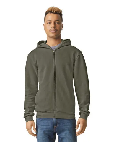Blank Label Studios American Apparel - Zip Up Hoodie RF4971 Lieutenant blank garment - ready for DTG & embroidery