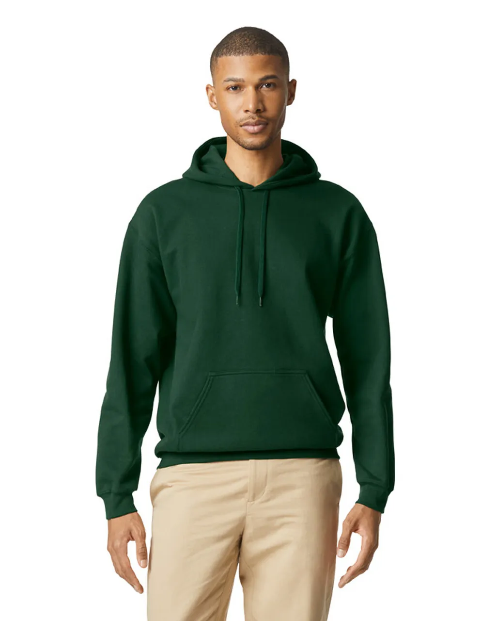 Blank Label Studios Gildan - Hoodie SF500 Forest Green blank garment - ready for DTG & embroidery