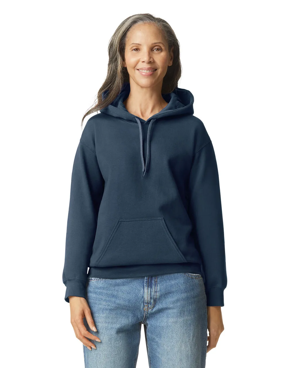 Blank Label Studios Gildan - Hoodie SF500 Blue Dusk blank garment - ready for DTG & embroidery