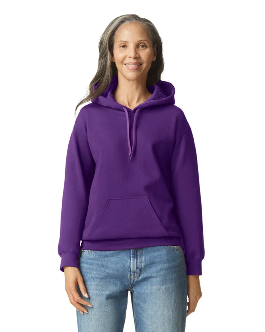Blank Label Studios Gildan - Hoodie SF500 Purple blank garment - ready for DTG & embroidery