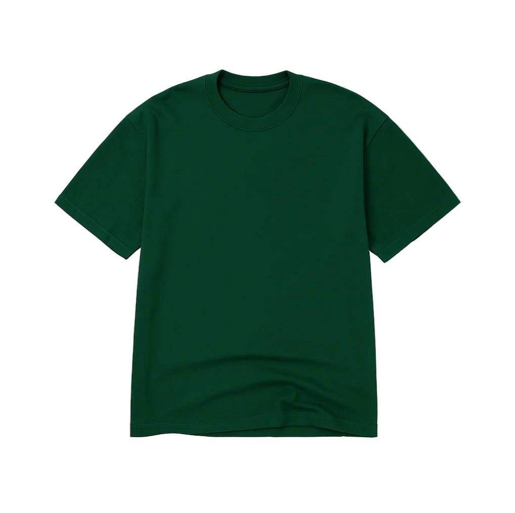 Blank Label Studios BLS - Tee 1407 Pine Green blank garment - ready for DTG & embroidery