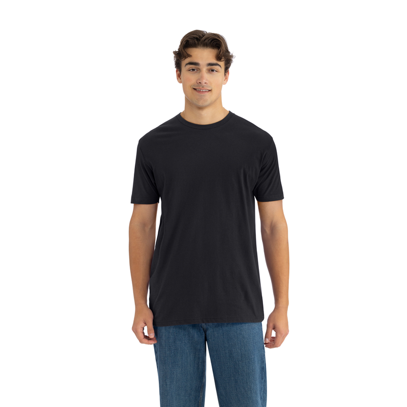 Blank Label Studios Next Level - Tee 3600 Black blank garment - ready for DTG & embroidery