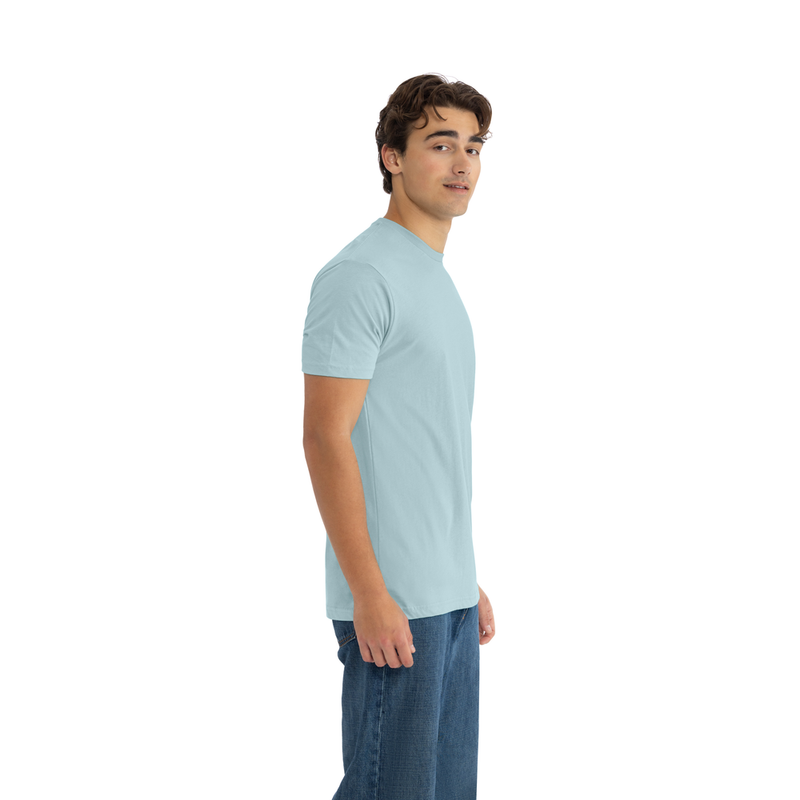 Blank Label Studios Next Level - Tee 3600 Light Blue blank garment - ready for DTG & embroidery