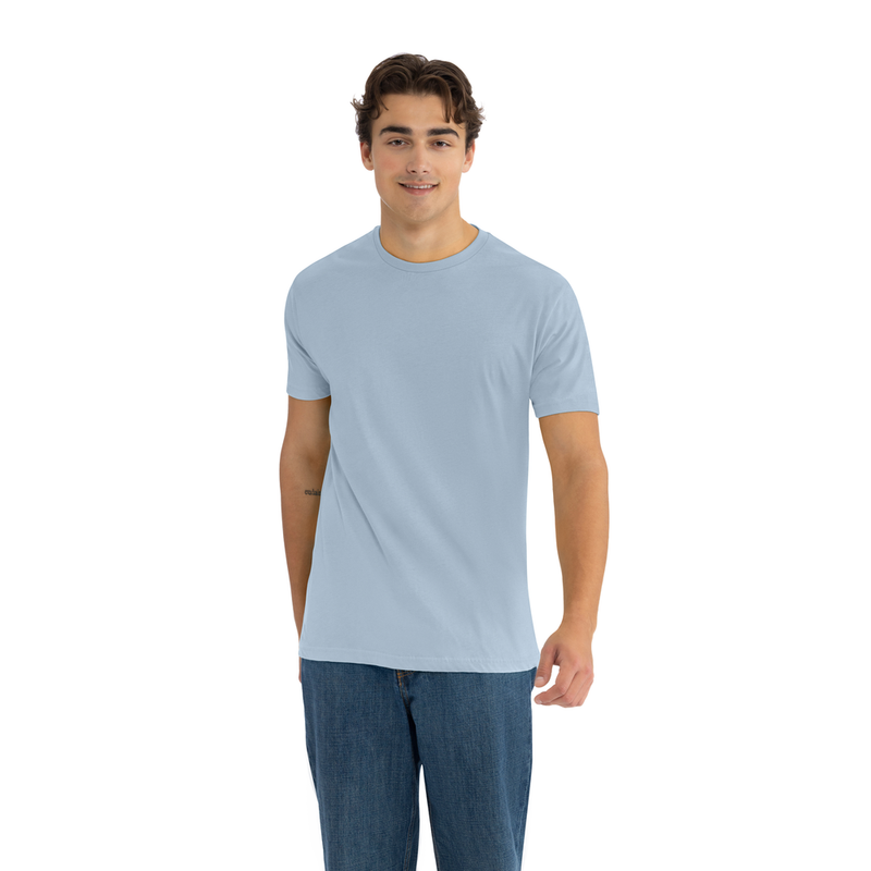 Blank Label Studios Next Level - Tee 3600 Stonewash Denim blank garment - ready for DTG & embroidery