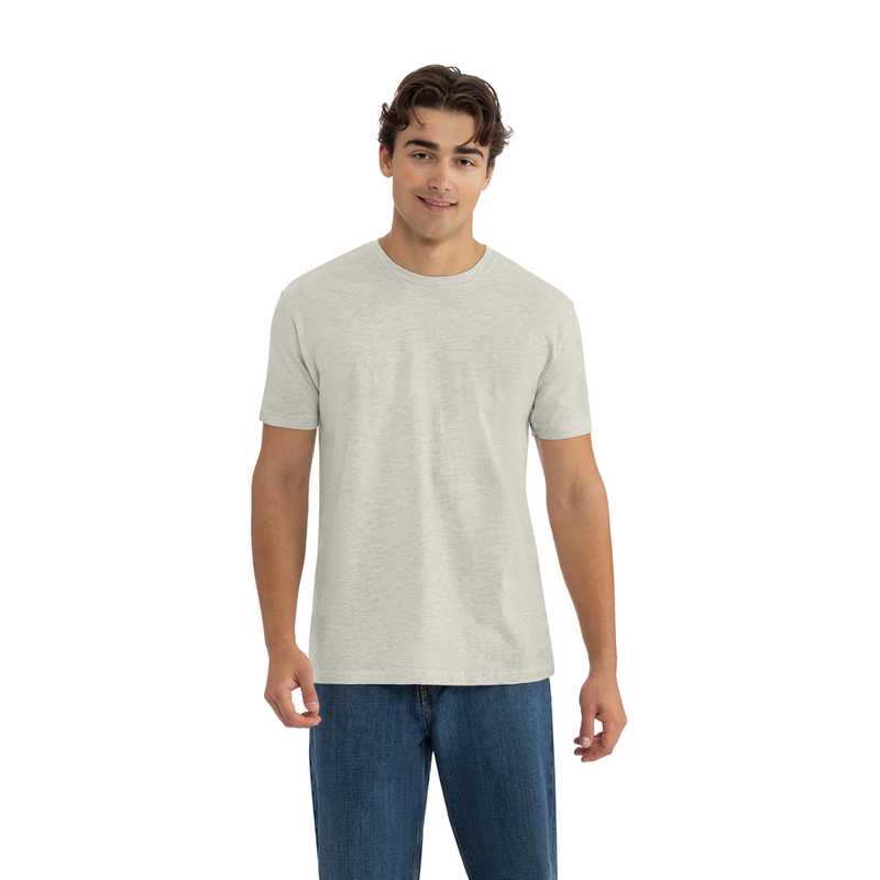 Blank Label Studios Next Level - Tee 3600 Oatmeal blank garment - ready for DTG & embroidery