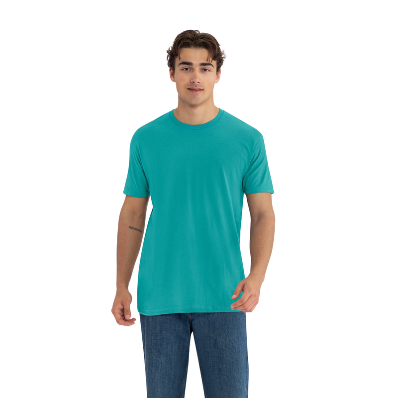 Blank Label Studios Next Level - Tee 3600 Teal blank garment - ready for DTG & embroidery