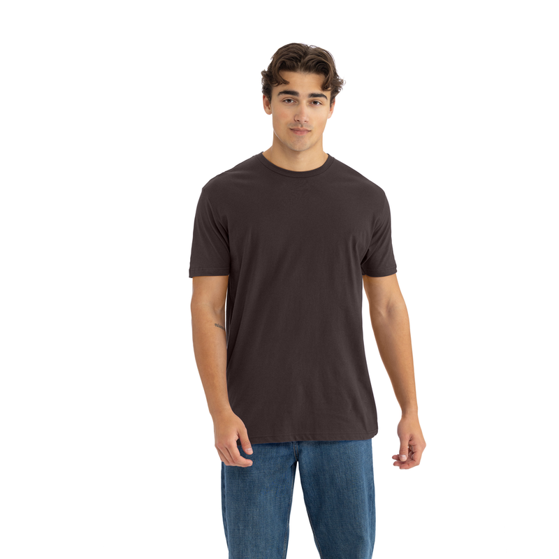 Blank Label Studios Next Level - Tee 3600 Dark Chocolate blank garment - ready for DTG & embroidery