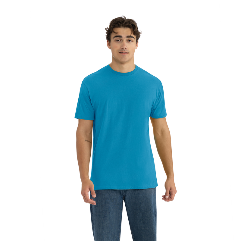 Blank Label Studios Next Level - Tee 3600 Turquoise blank garment - ready for DTG & embroidery