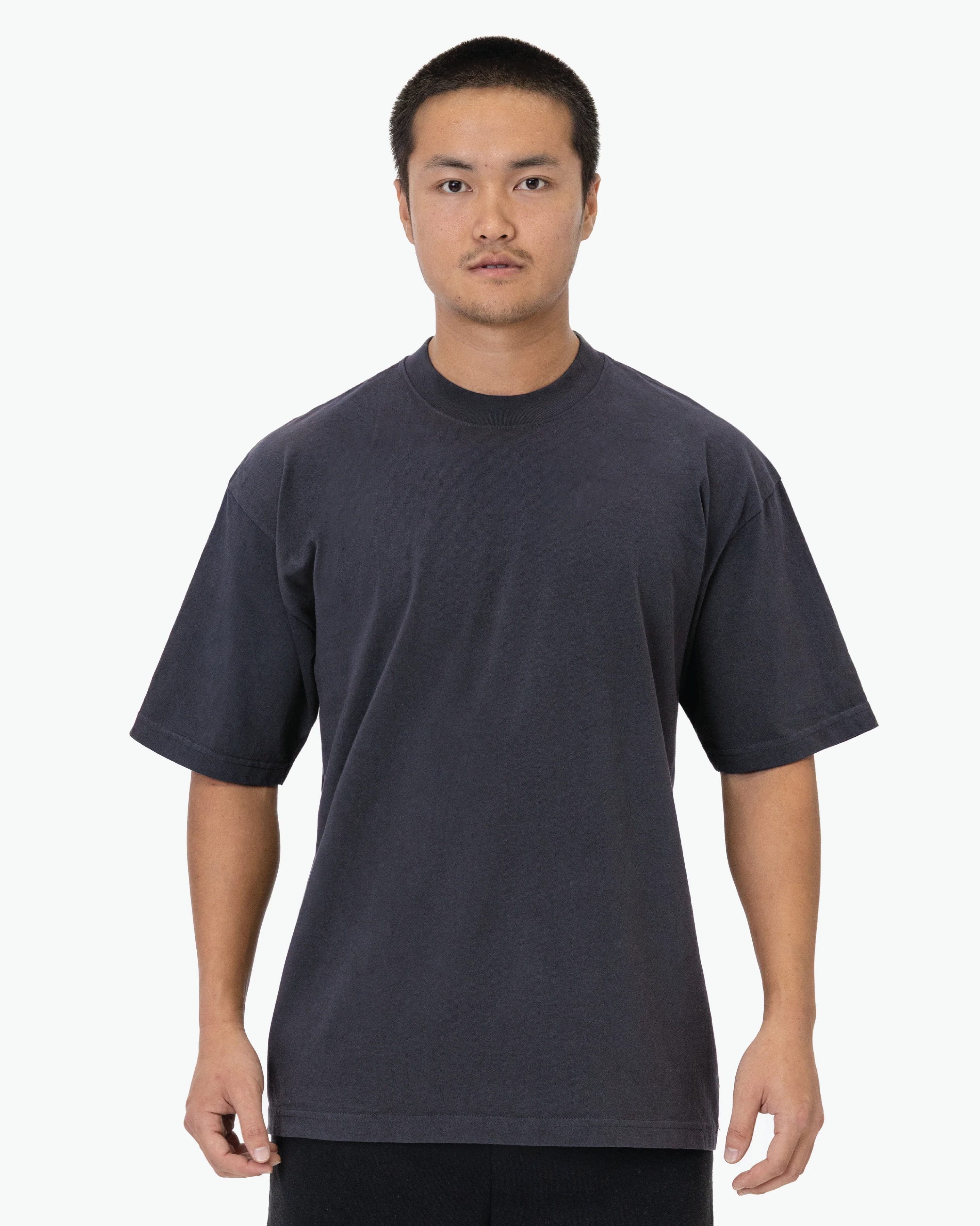 Blank Label Studios Los Angeles Apparel - Tee 1801 Black Edge blank garment - ready for DTG & embroidery