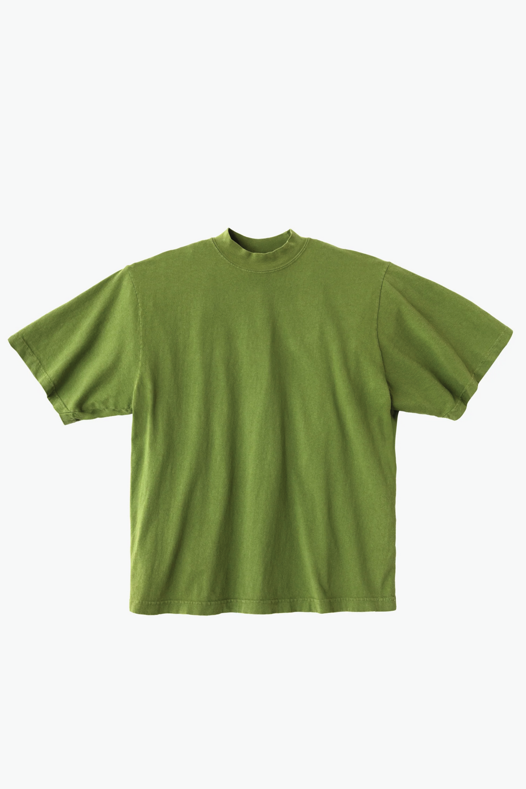 Blank Label Studios Los Angeles Apparel - Mockneck Tee 1825GD Celery Green blank garment - ready for DTG & embroidery