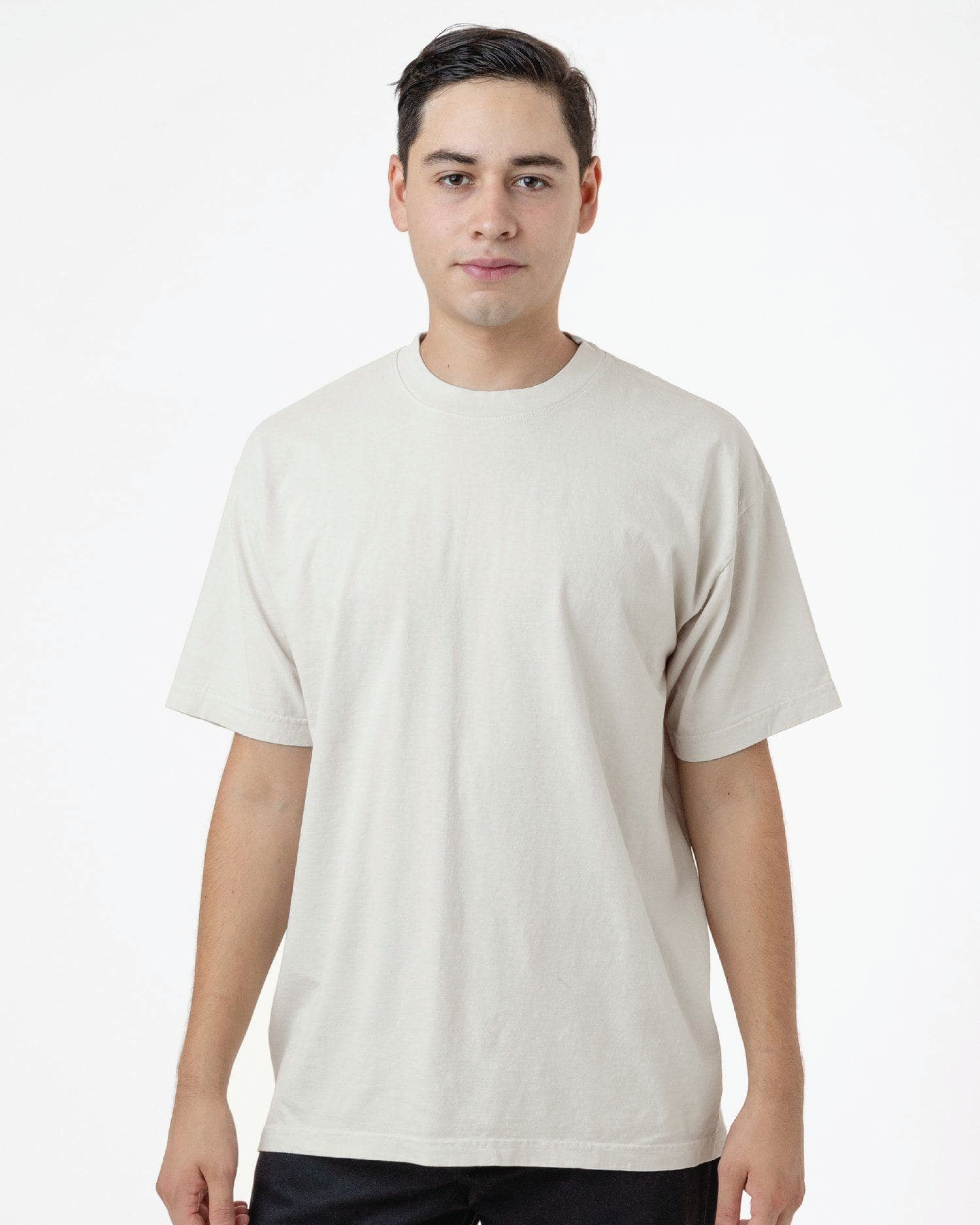 Blank Label Studios Los Angeles Apparel - Tee 1801 Cement blank garment - ready for DTG & embroidery