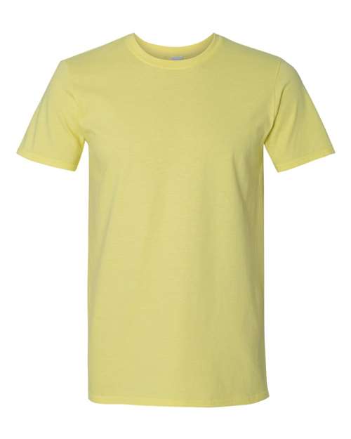 Blank Label Studios Gildan - Tee 64000 Cornsilk blank garment - ready for DTG & embroidery