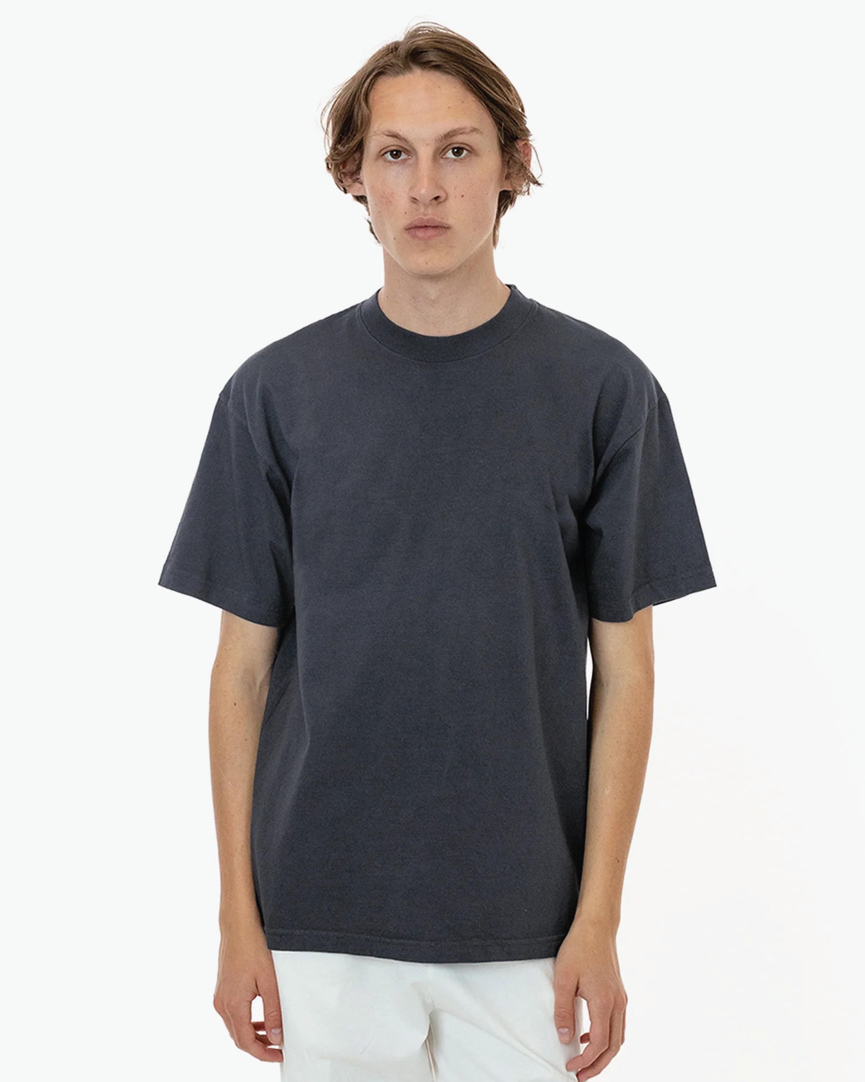 Blank Label Studios Los Angeles Apparel - Tee 1801 Dolphin Blue blank garment - ready for DTG & embroidery