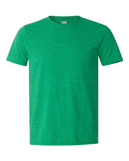 Blank Label Studios Gildan - Tee 64000 Heather Irish Green blank garment - ready for DTG & embroidery