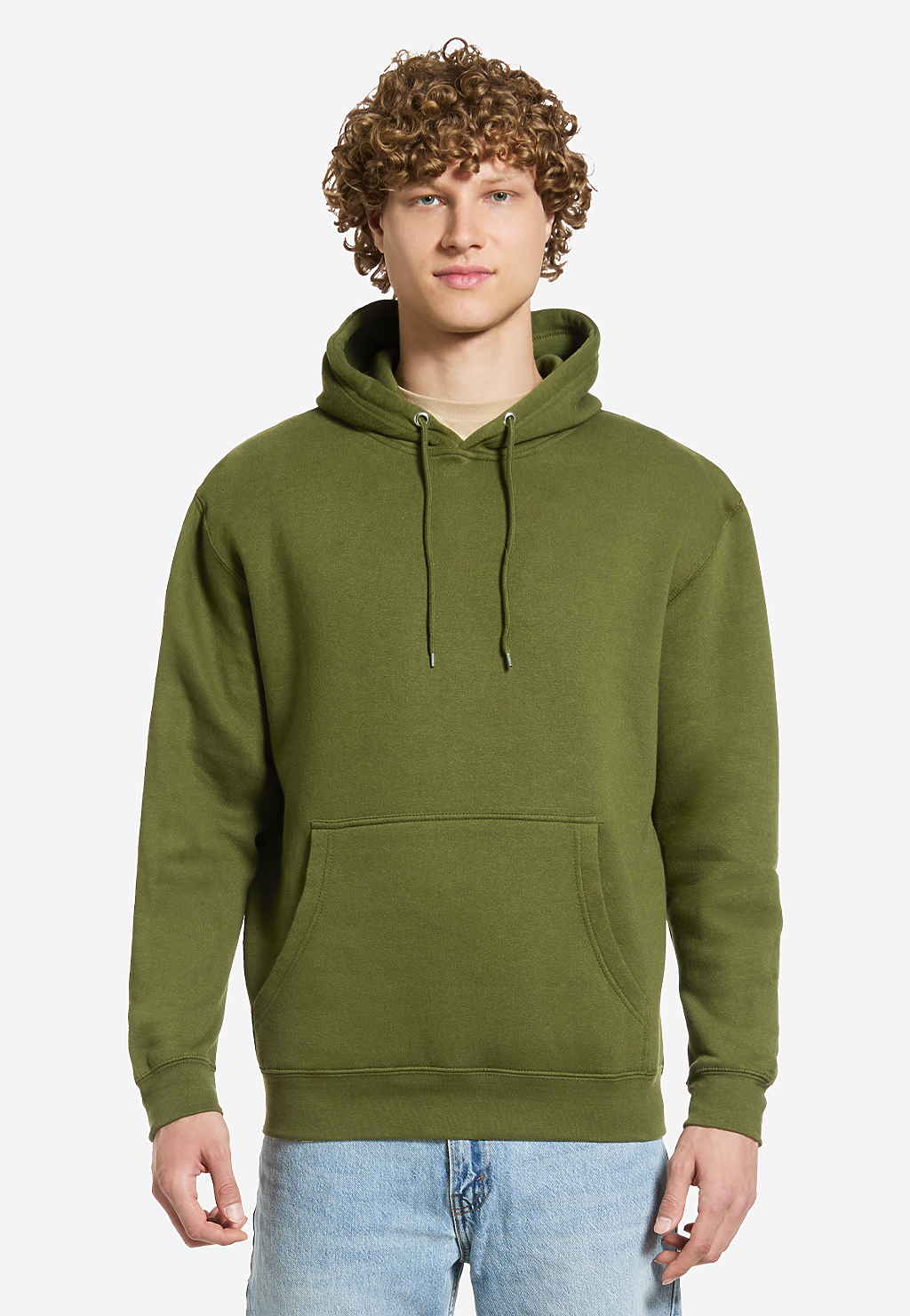Blank Label Studios BLS - Hoodie 1705 Army Green blank garment - ready for DTG & embroidery