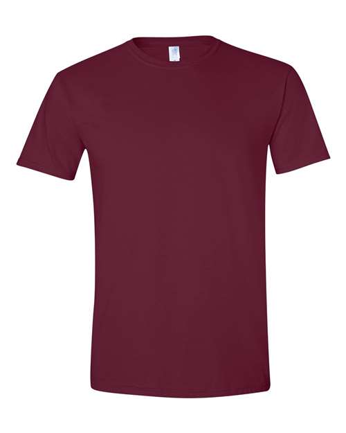 Blank Label Studios Gildan - Tee 64000 Maroon blank garment - ready for DTG & embroidery