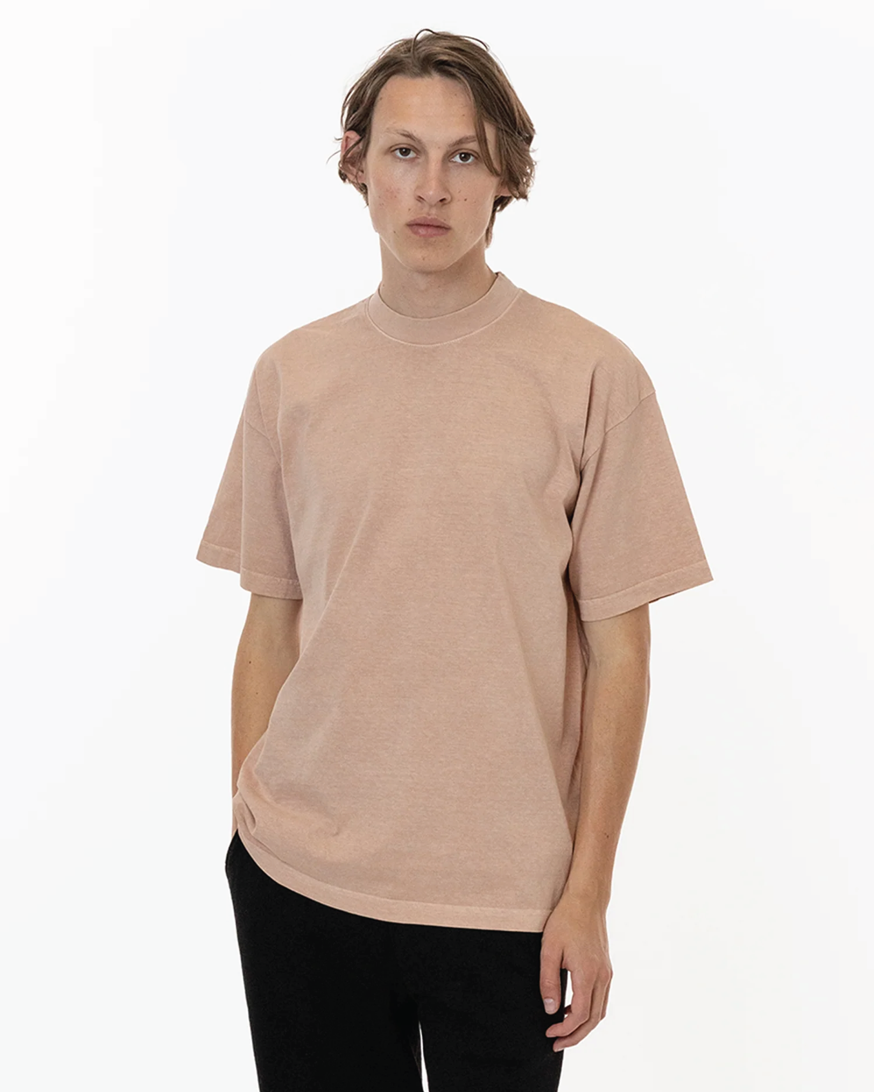 Blank Label Studios Los Angeles Apparel - Tee 1801 Rose Quartz blank garment - ready for DTG & embroidery