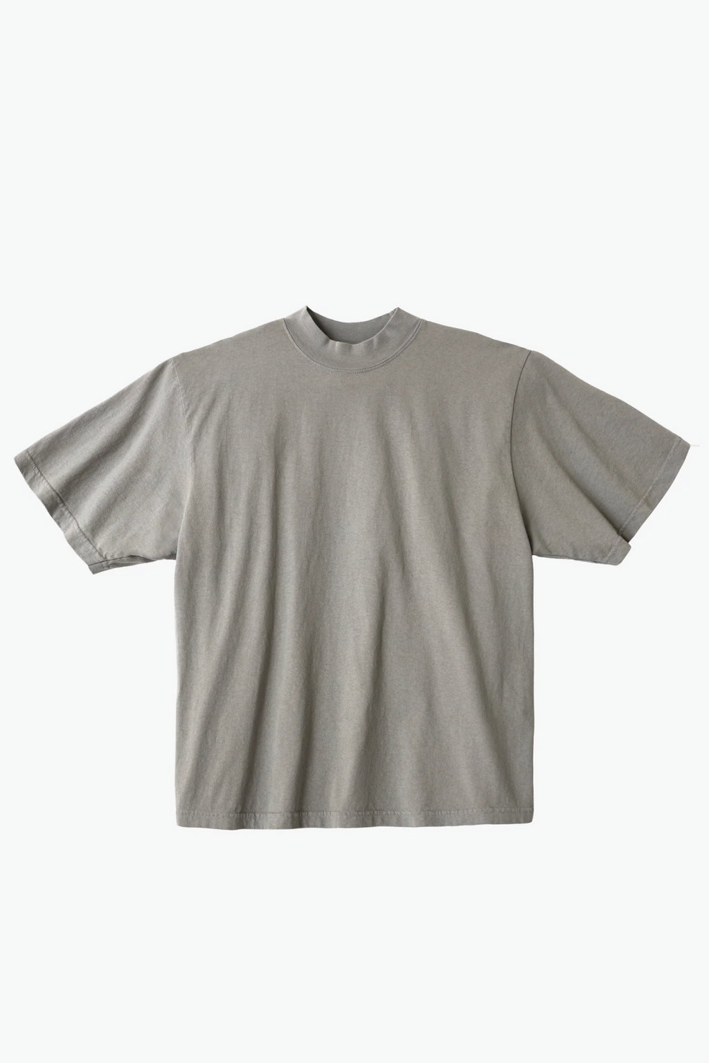 Blank Label Studios Los Angeles Apparel - Mockneck Tee 1825GD Silver Mist blank garment - ready for DTG & embroidery