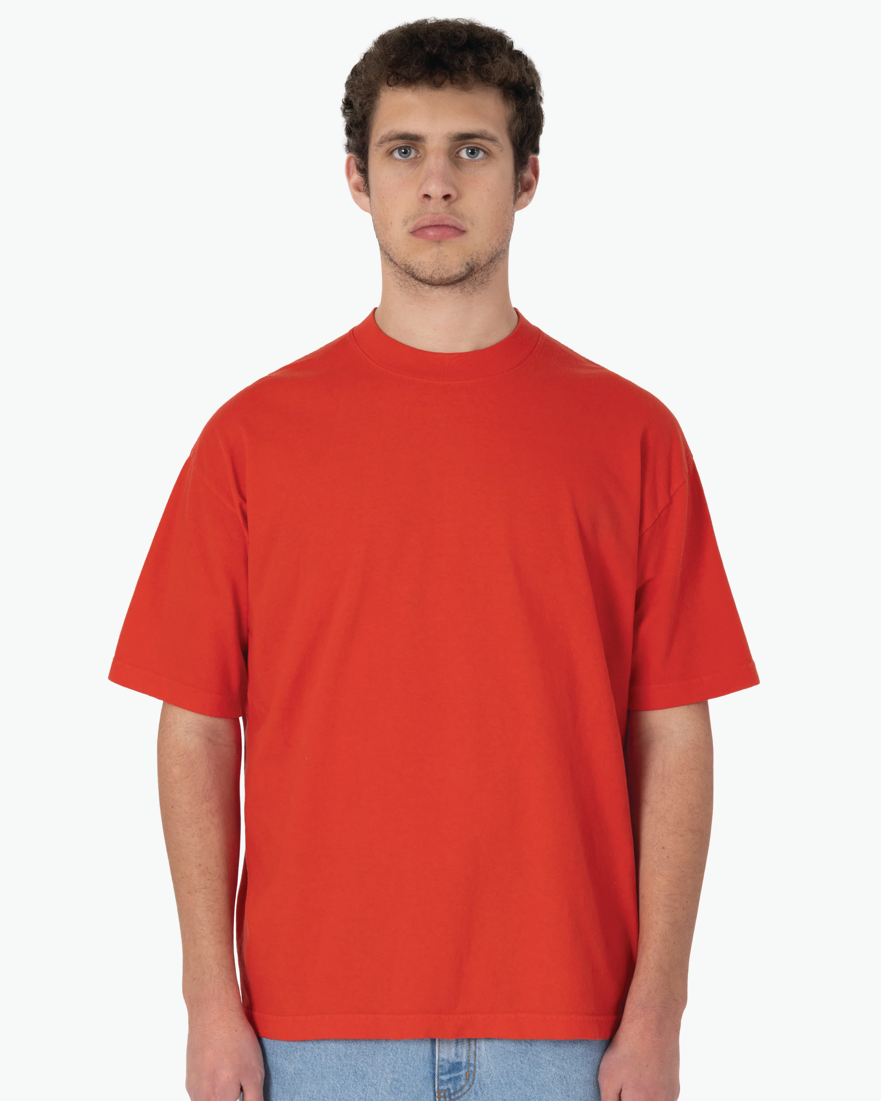 Blank Label Studios Los Angeles Apparel - Tee 1801 Tomato blank garment - ready for DTG & embroidery